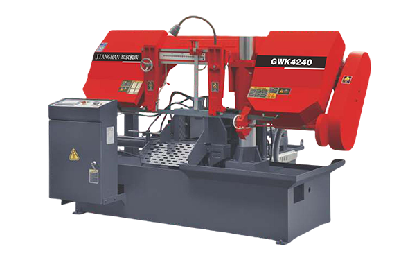 蓬溪GWK4240数控双柱卧式带锯床
