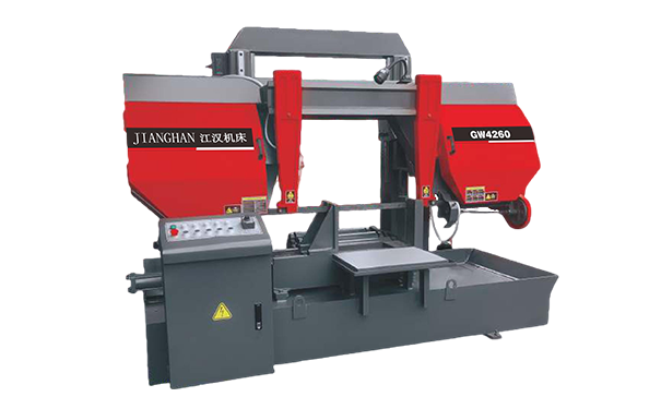 蓬溪GW4260双柱龙门卧式带锯床