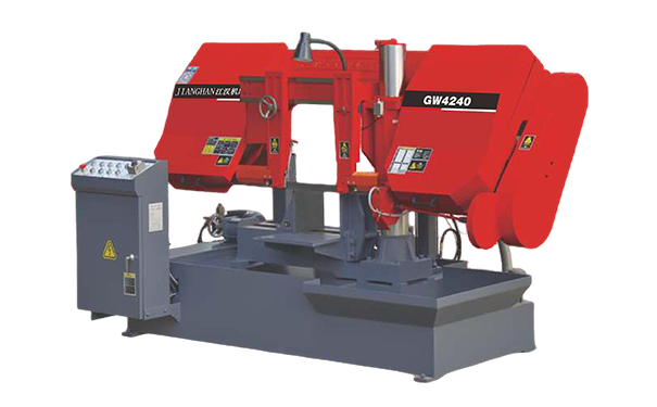蓬溪GW4240双柱卧式带锯床