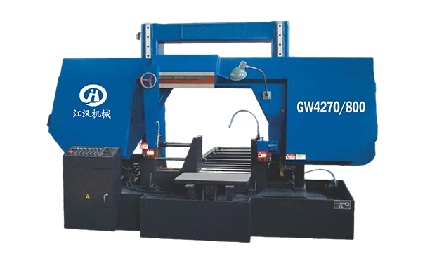 蓬溪GW4270/800双柱龙门卧式带锯床