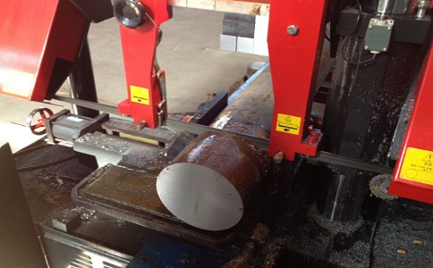 蓬溪卧式带锯床加工时出现明显振荡如何排查？